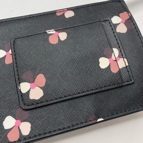 RARE Kate Spade Cameron Dusk Buds Floral Dusty Pink Flap Phone Crossbody Bag - Picture 12 of 16